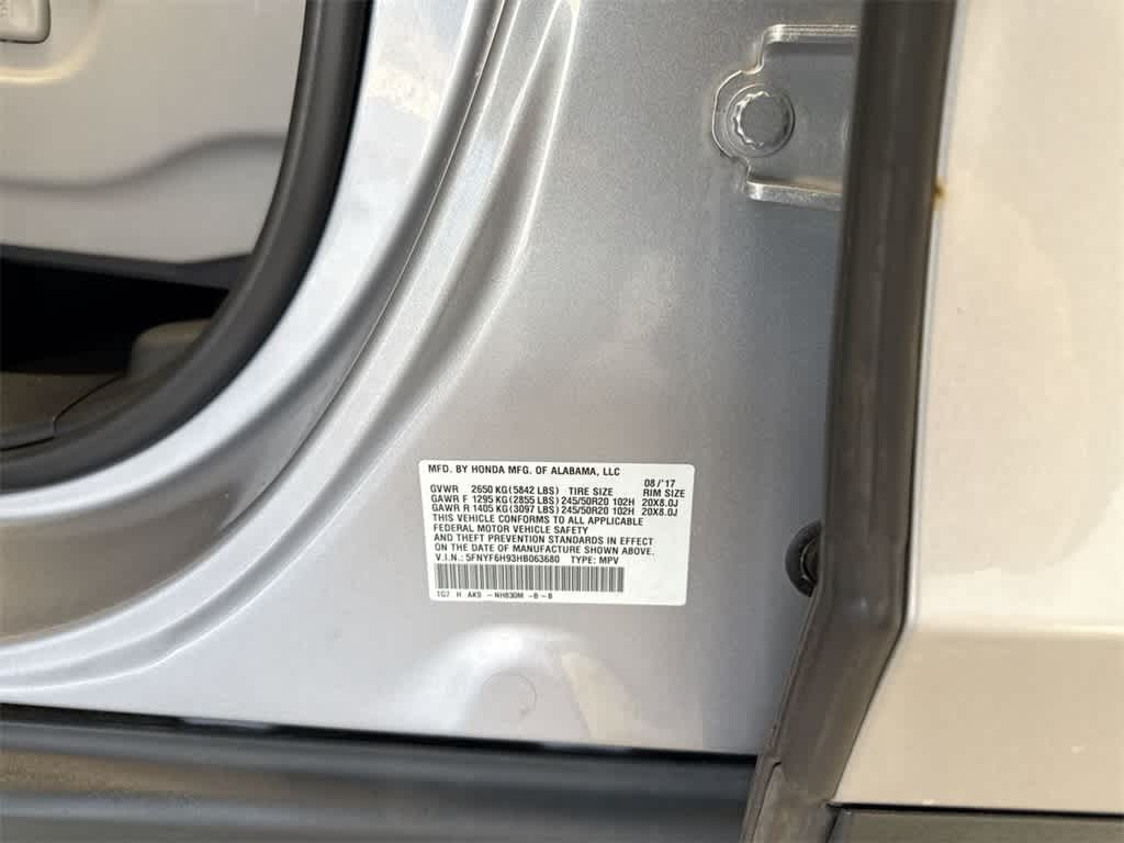 Thumbnail: 2017 Honda Pilot - 39