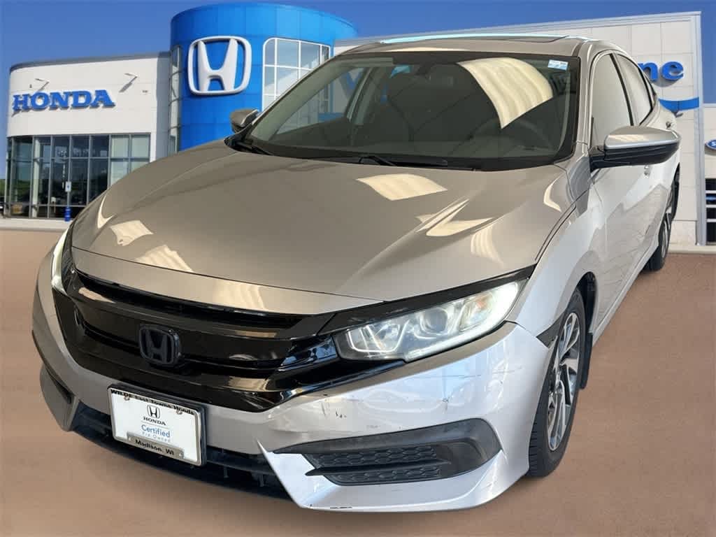 Certified 2017 Honda Civic EX Sedan