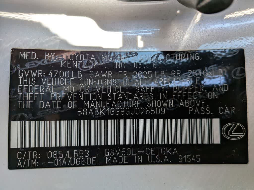 Thumbnail: 2016 Lexus ES - 36