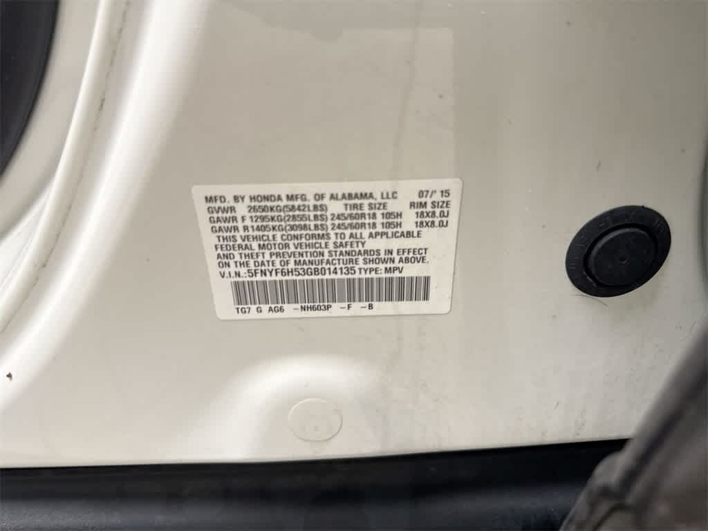 Thumbnail: 2016 Honda Pilot - 39