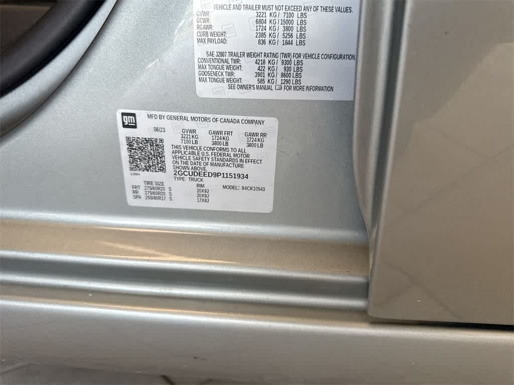 Thumbnail: 2023 Chevrolet Silverado 1500 - 37