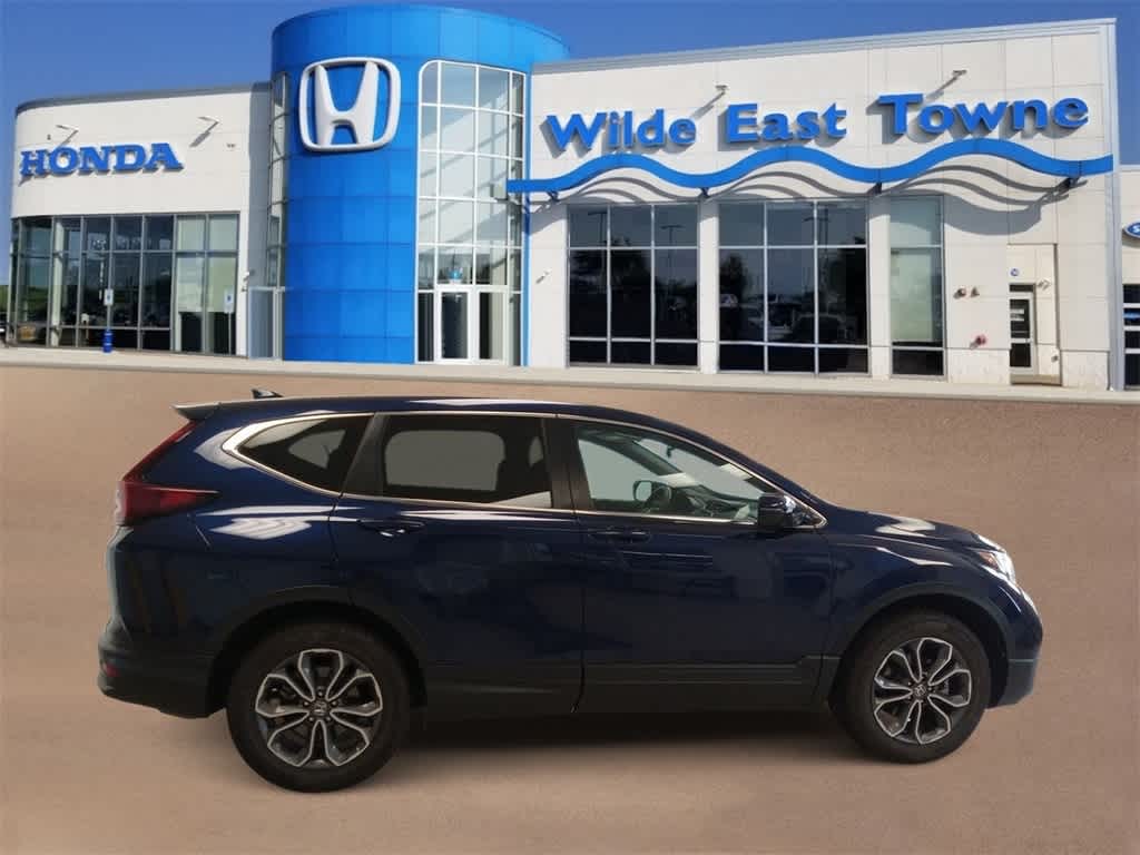 Certified 2022 Honda CR-V EX with VIN 7FARW2H57NE001550 for sale in Madison, WI