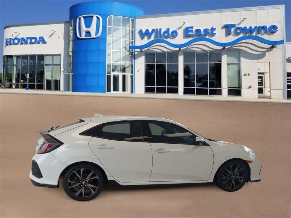 Certified 2018 Honda Civic Hatchback Sport Touring with VIN SHHFK7H98JU221847 for sale in Madison, WI