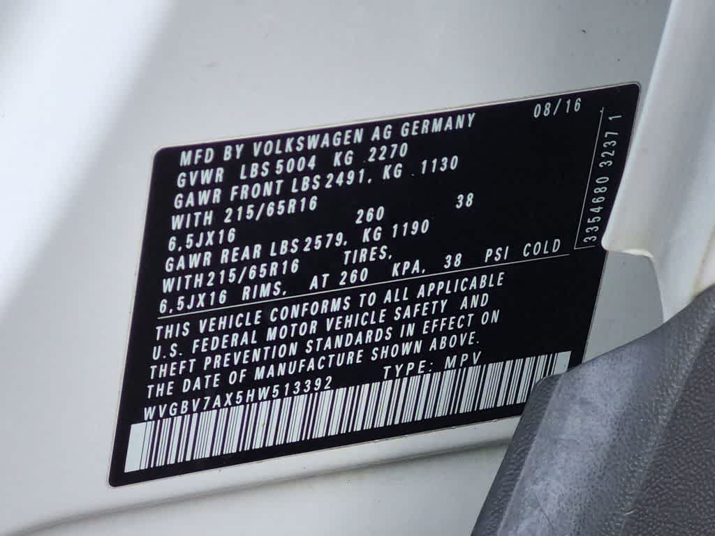 Thumbnail: 2017 Volkswagen Tiguan - 35