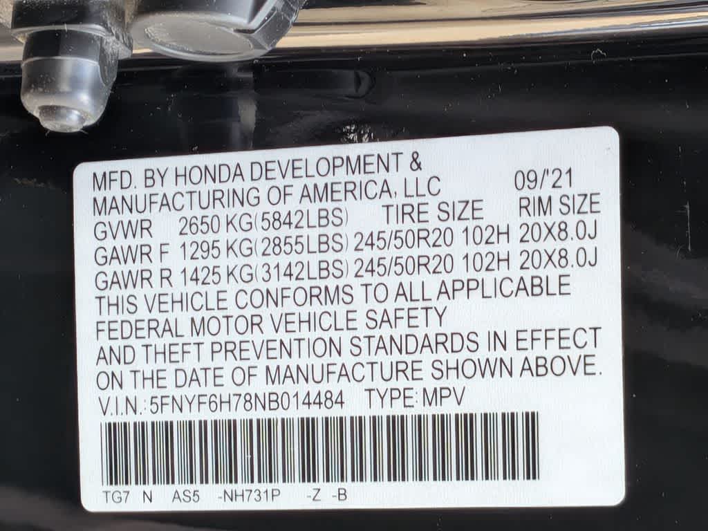 Thumbnail: 2022 Honda Pilot - 40