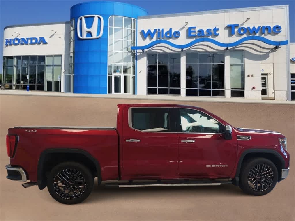 Used 2019 GMC Sierra 1500 SLT with VIN 3GTU9DED7KG251672 for sale in Madison, WI