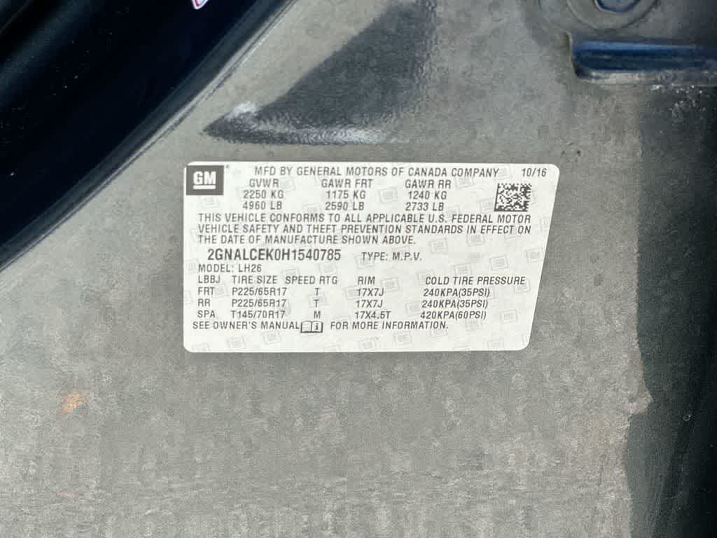 Thumbnail: 2017 Chevrolet Equinox - 37