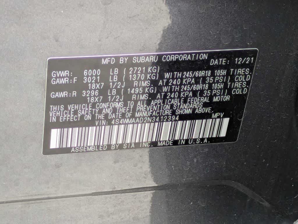 Thumbnail: 2022 Subaru Ascent - 32