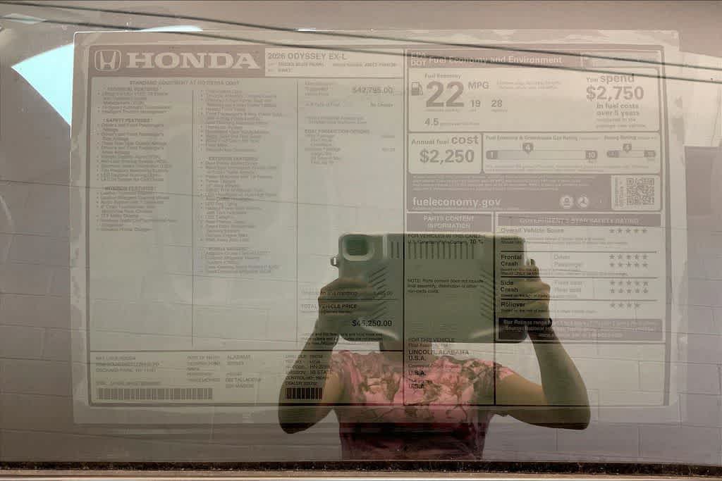 Thumbnail: 2026 Honda Odyssey - 24