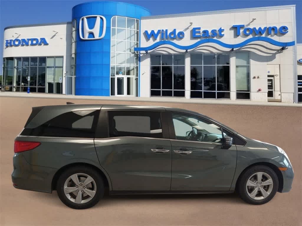 Certified 2020 Honda Odyssey EX-L with VIN 5FNRL6H77LB021520 for sale in Madison, WI