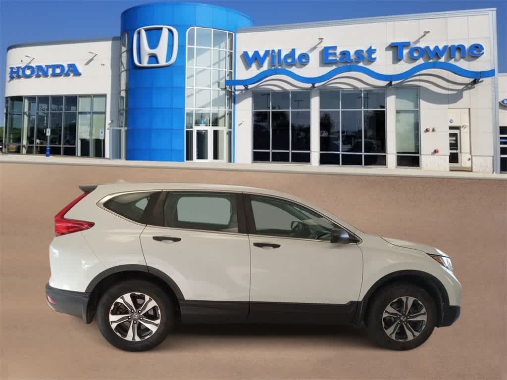 Certified 2017 Honda CR-V LX with VIN 5J6RW6H38HL003515 for sale in Madison, WI