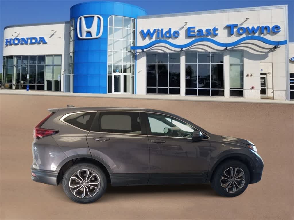 Used 2021 Honda CR-V EX with VIN 2HKRW2H56MH613248 for sale in Madison, WI