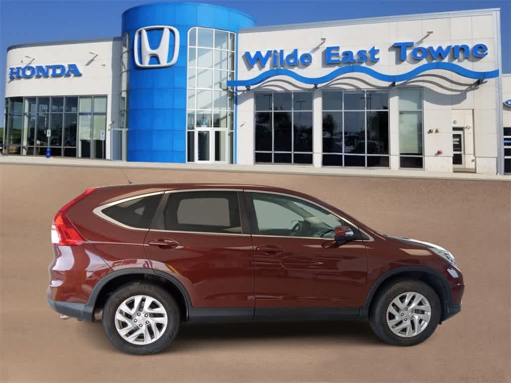 Certified 2015 Honda CR-V EX with VIN 2HKRM4H57FH701441 for sale in Madison, WI