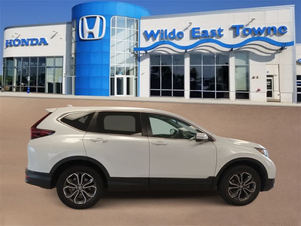 Certified 2022 Honda CR-V EX-L with VIN 7FARW2H80NE031824 for sale in Madison, WI