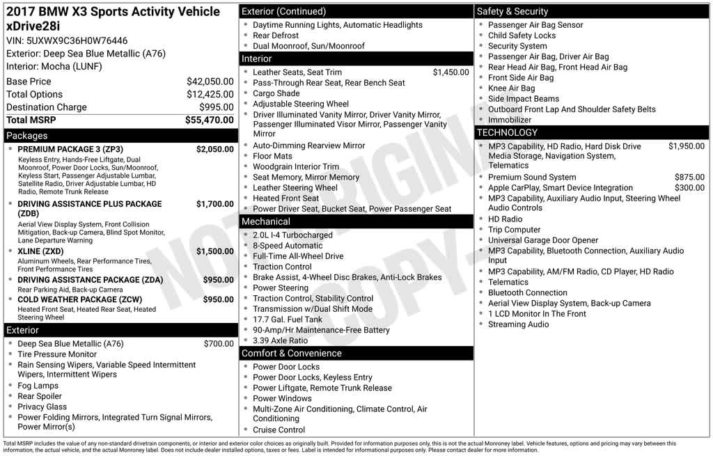 Thumbnail: 2017 BMW X3 - 4
