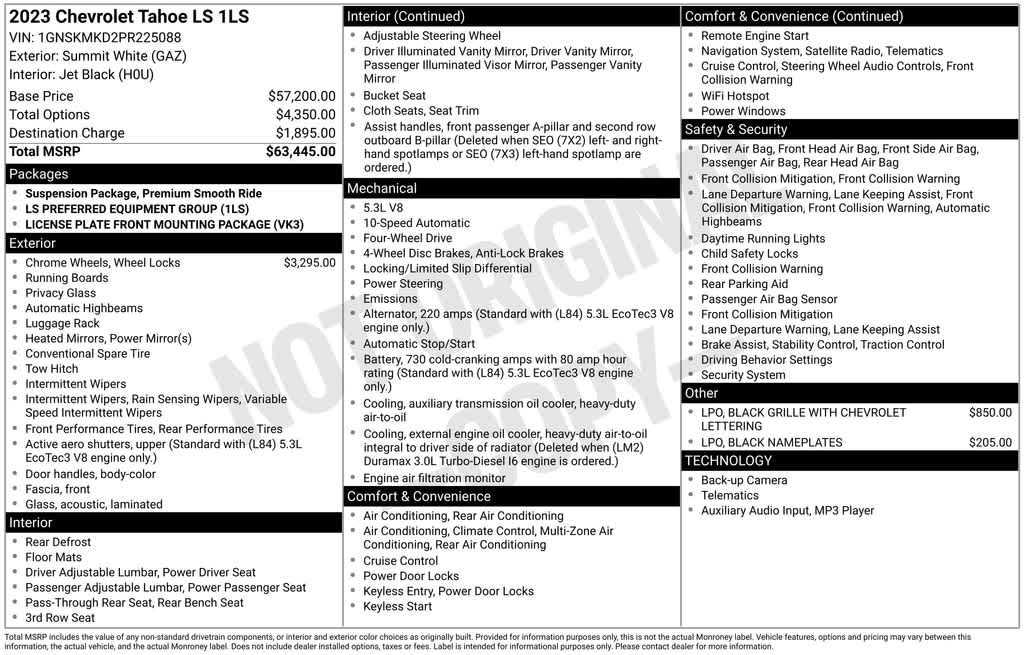 Thumbnail: 2023 Chevrolet Tahoe - 39