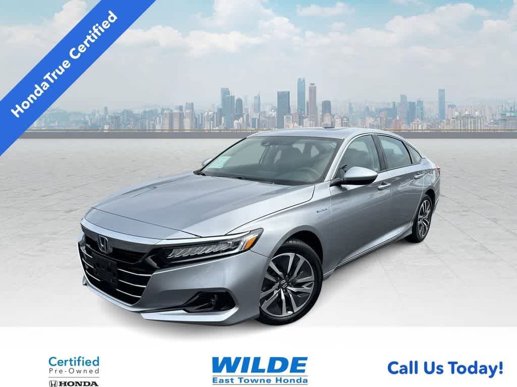 Certified 2021 Honda Accord Hybrid EX Sedan
