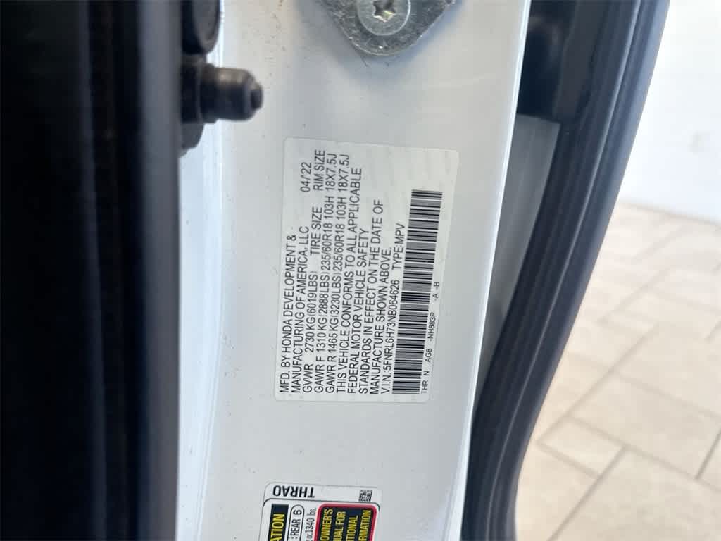 Thumbnail: 2022 Honda Odyssey - 37