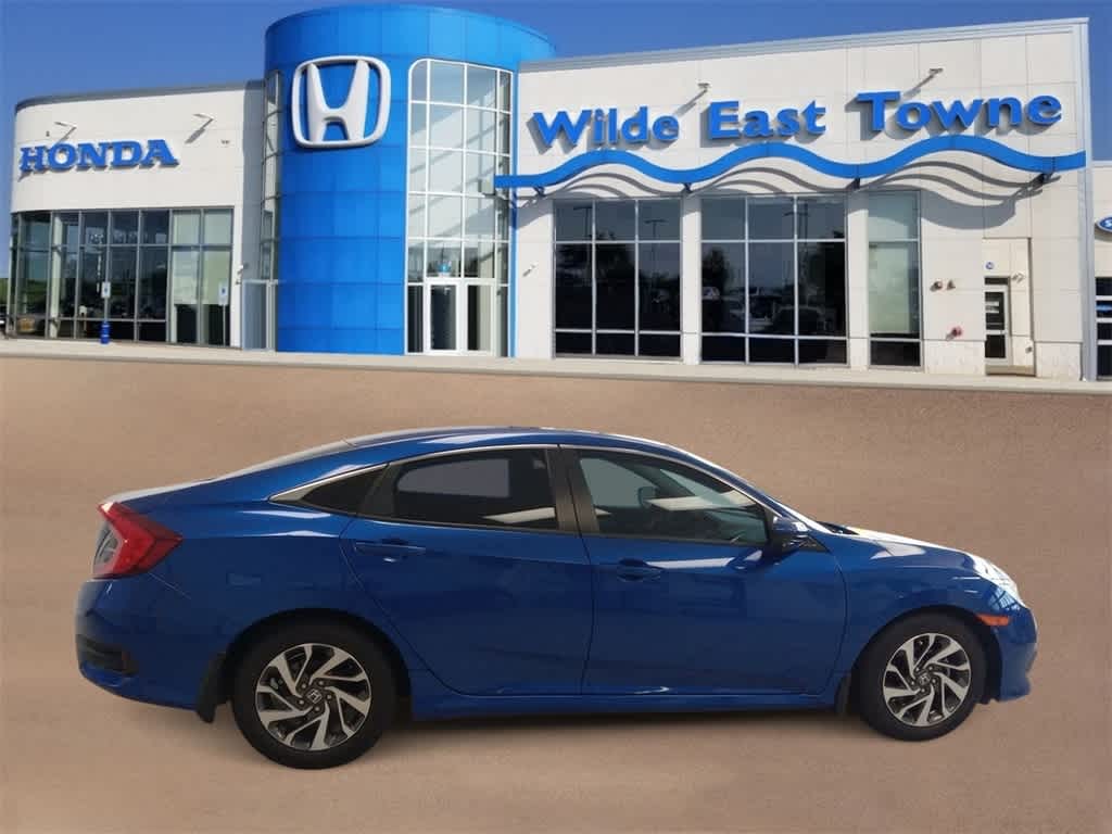 Certified 2016 Honda Civic EX with VIN 19XFC2F7XGE067062 for sale in Madison, WI