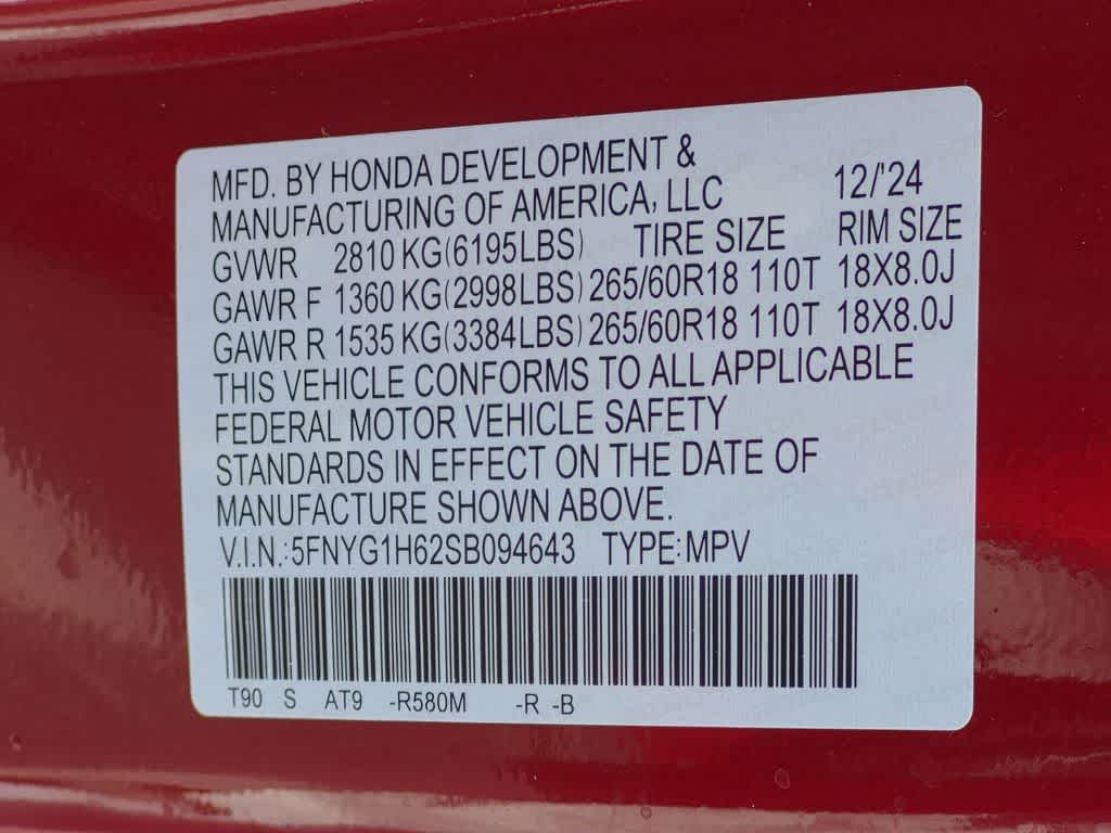 Thumbnail: 2025 Honda Pilot - 40