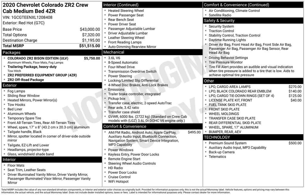 Thumbnail: 2020 Chevrolet Colorado - 37