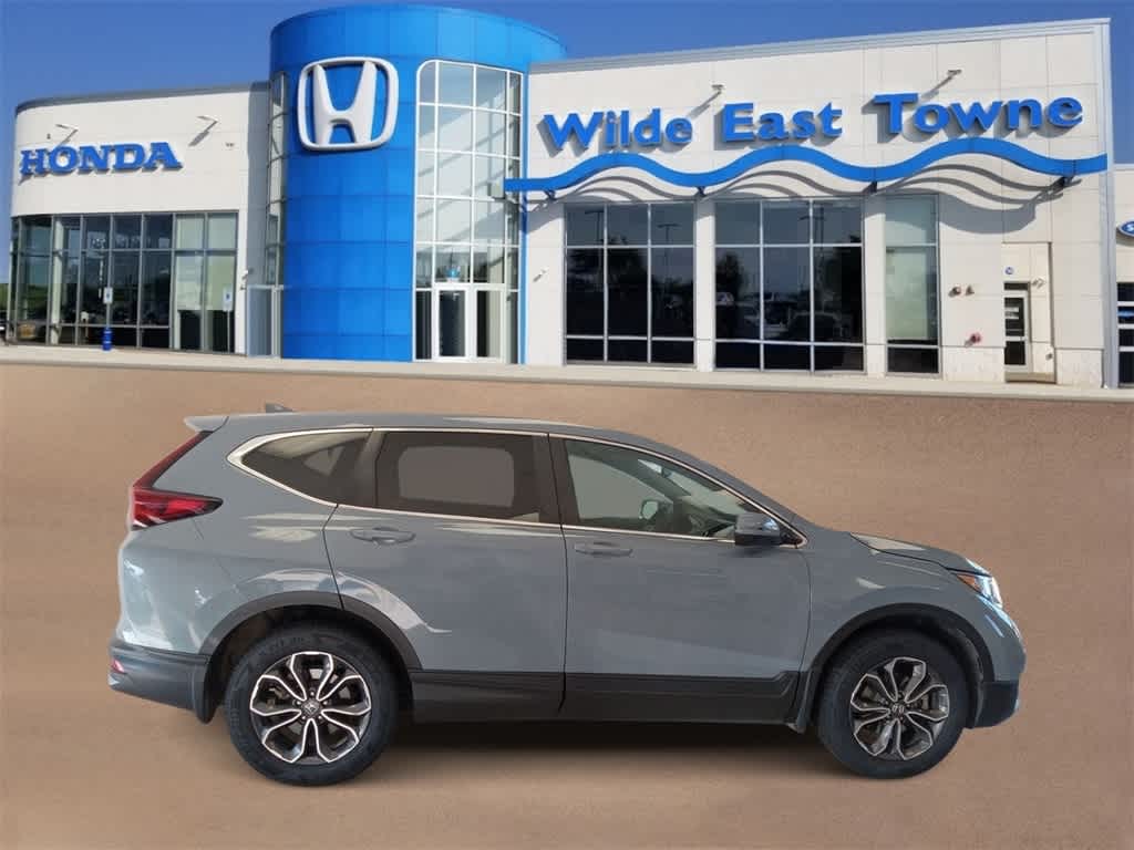 Used 2021 Honda CR-V EX-L with VIN 5J6RW2H80ML002941 for sale in Madison, WI