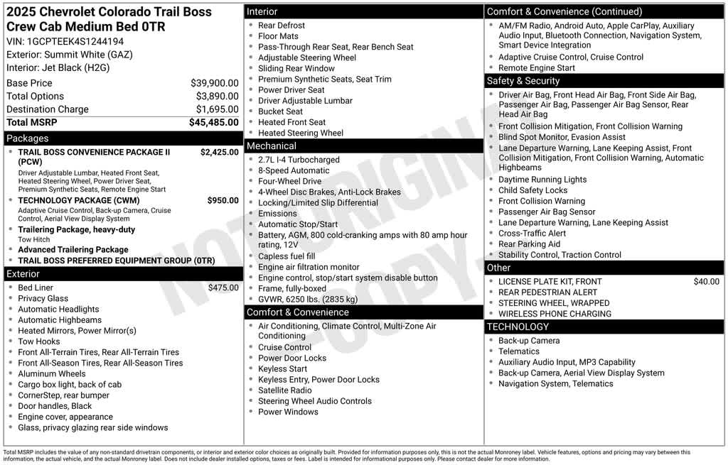 Thumbnail: 2025 Chevrolet Colorado - 40