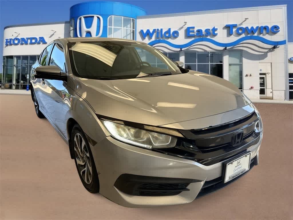 Certified 2017 Honda Civic EX Sedan