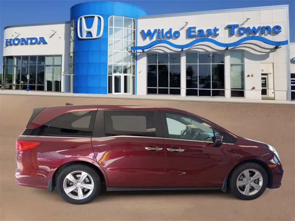 Certified 2020 Honda Odyssey EX with VIN 5FNRL6H55LB072125 for sale in Madison, WI