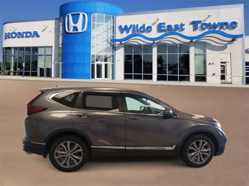 Certified 2021 Honda CR-V Touring with VIN 2HKRW2H96MH664414 for sale in Madison, WI