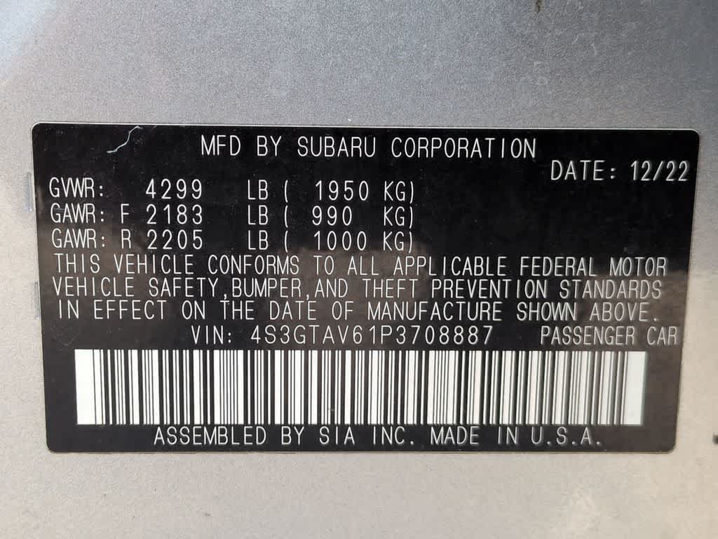 Thumbnail: 2023 Subaru Impreza - 37