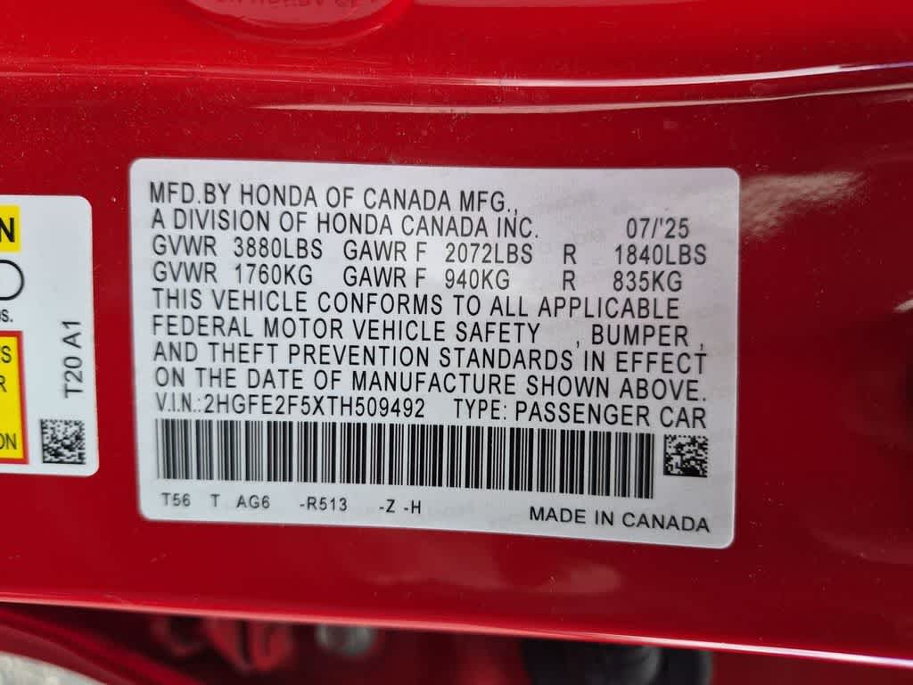 Thumbnail: 2026 Honda Civic - 35