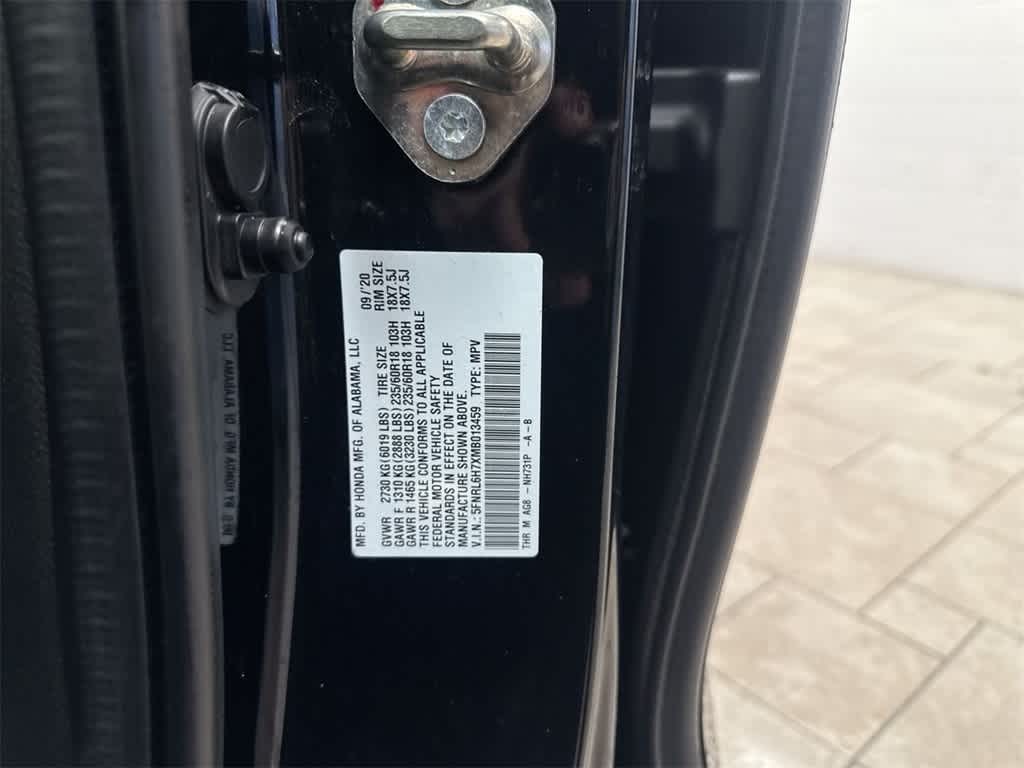 Thumbnail: 2021 Honda Odyssey - 37