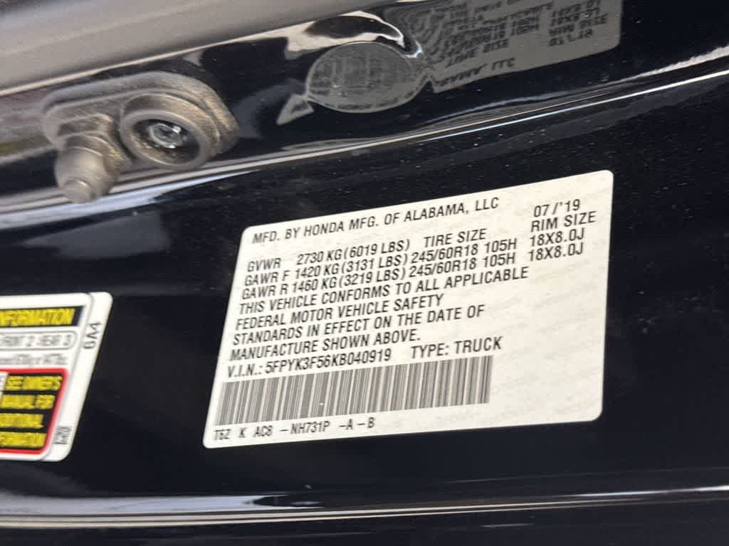 Thumbnail: 2019 Honda Ridgeline - 42