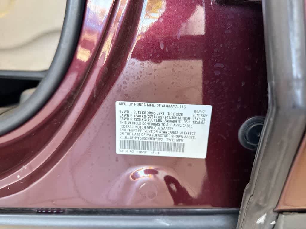 Thumbnail: 2017 Honda Pilot - 37