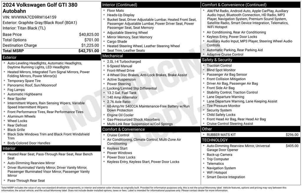 Thumbnail: 2024 Volkswagen Golf - 40