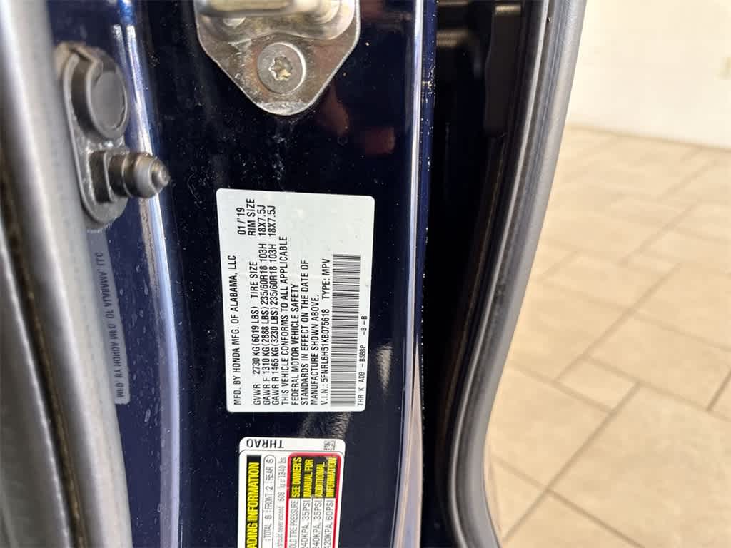 Thumbnail: 2019 Honda Odyssey - 36