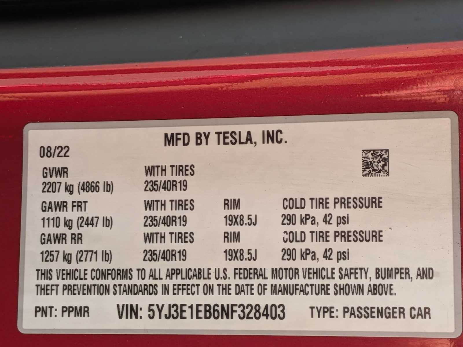 Thumbnail: 2022 Tesla Model 3 - 31
