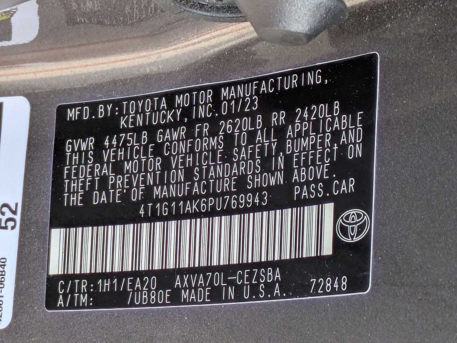 Thumbnail: 2023 Toyota Camry - 33