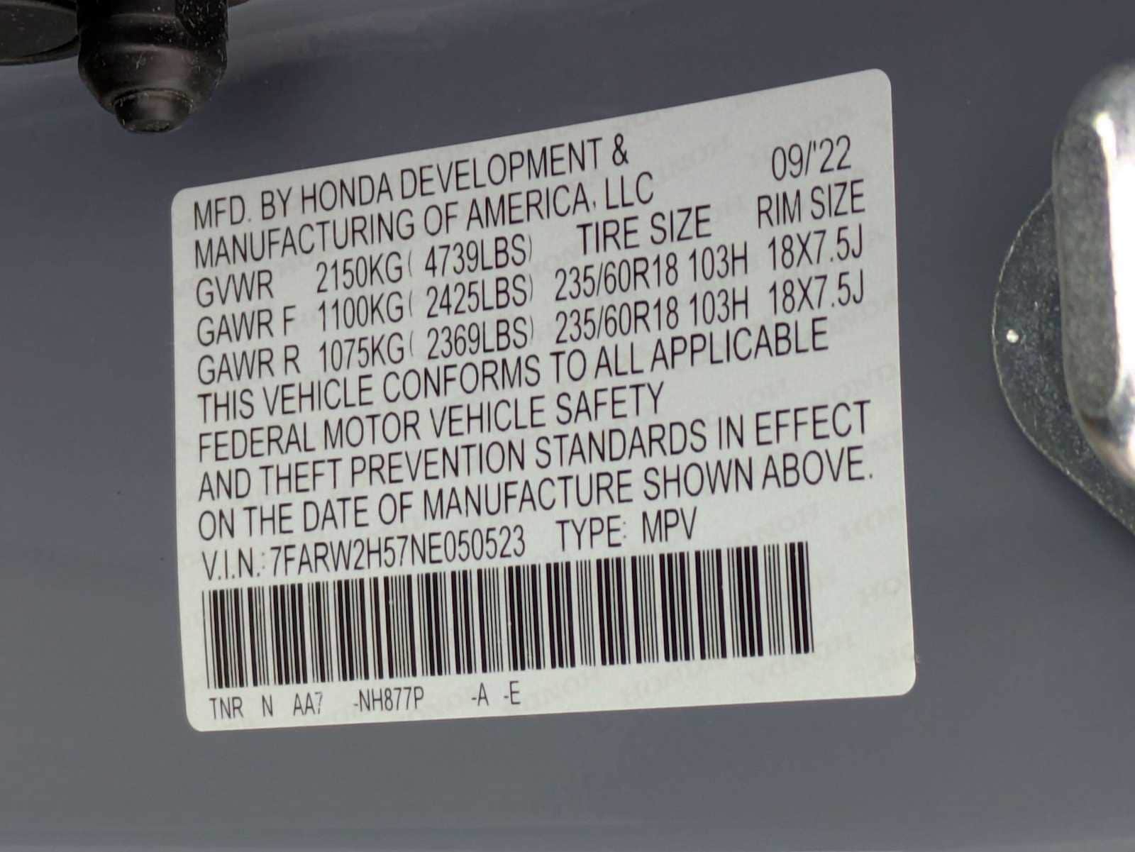 Thumbnail: 2022 Honda CR-V - 33