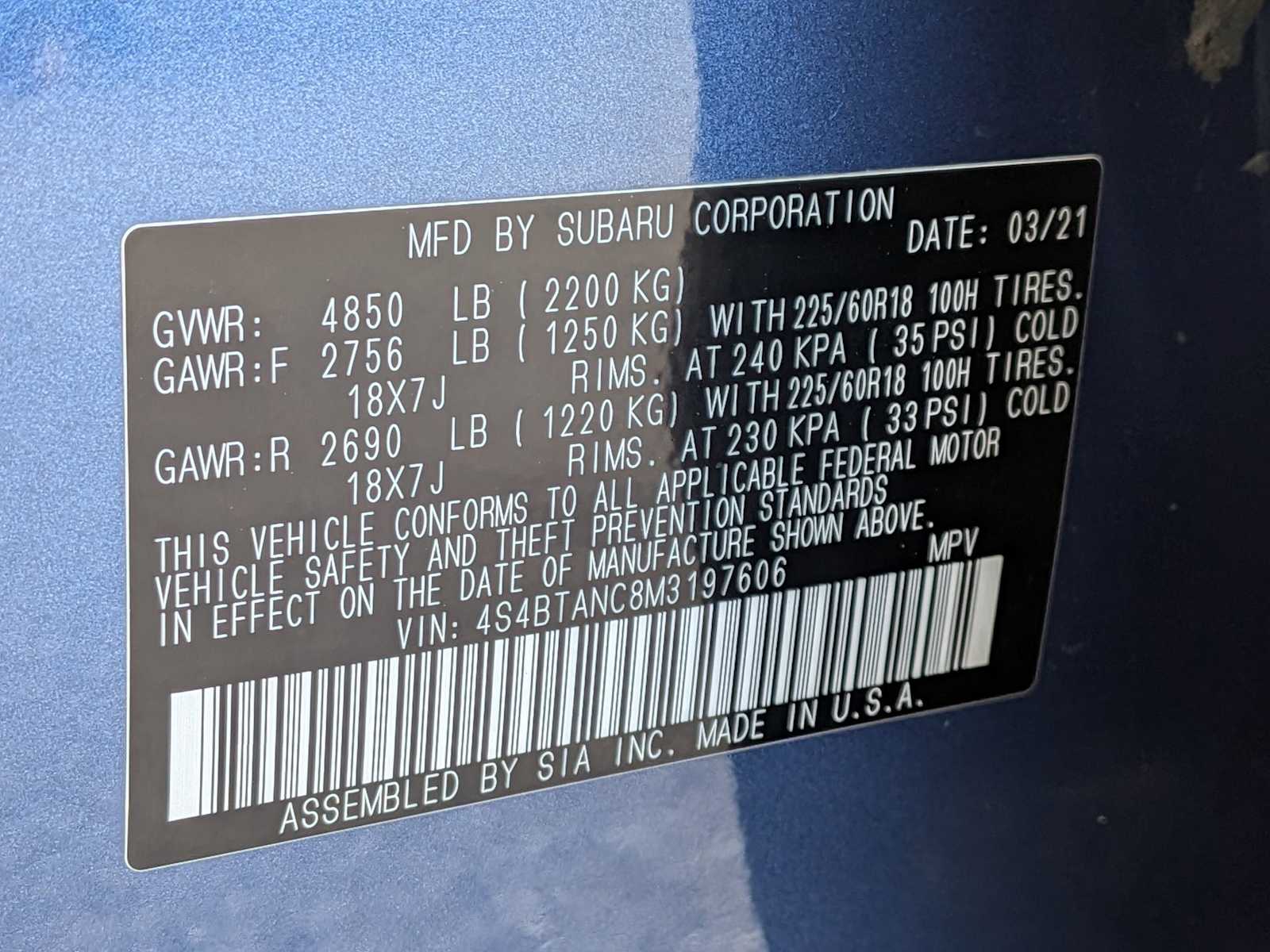 Thumbnail: 2021 Subaru Outback - 34