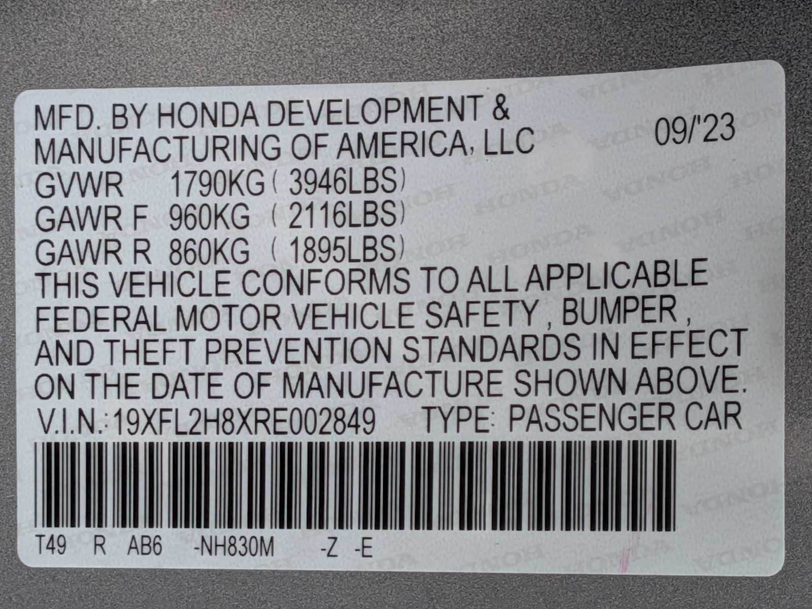 Thumbnail: 2024 Honda Civic - 30