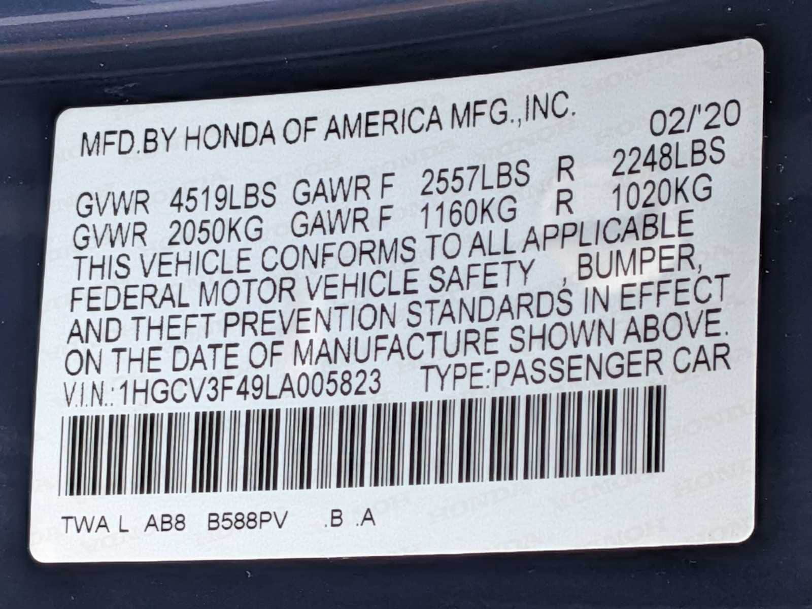 Thumbnail: 2020 Honda Accord - 31
