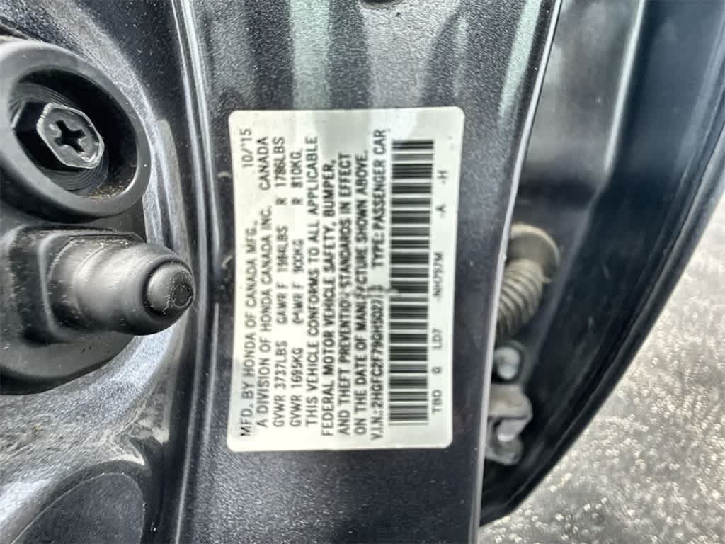 2016 Honda Civic EX 35