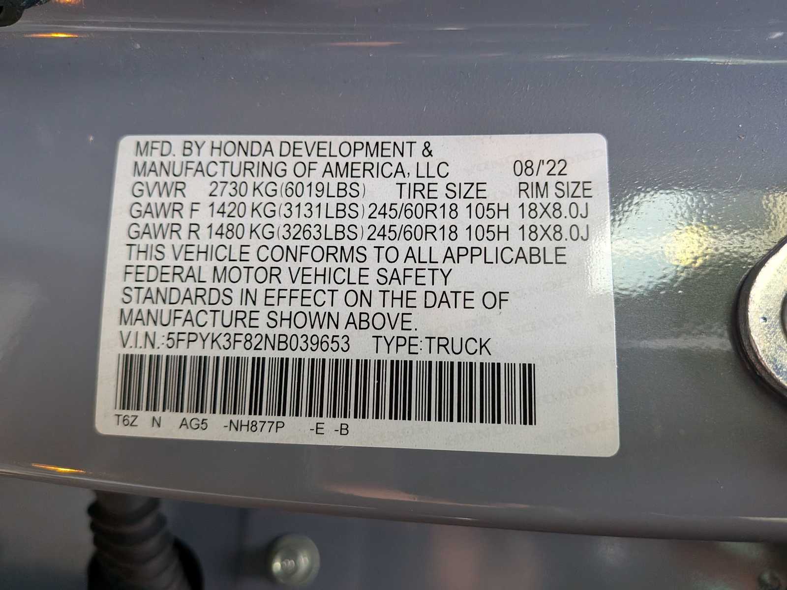 Thumbnail: 2022 Honda Ridgeline - 37