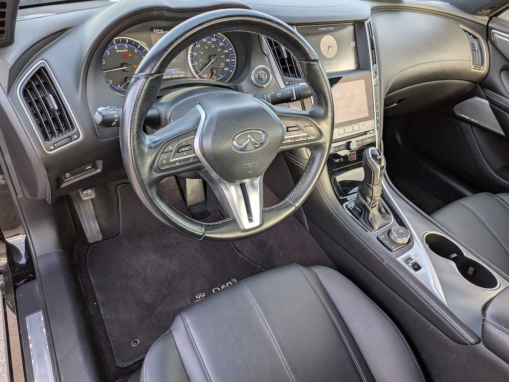 Used 2018 INFINITI Q60 3.0t LUXE Coupe