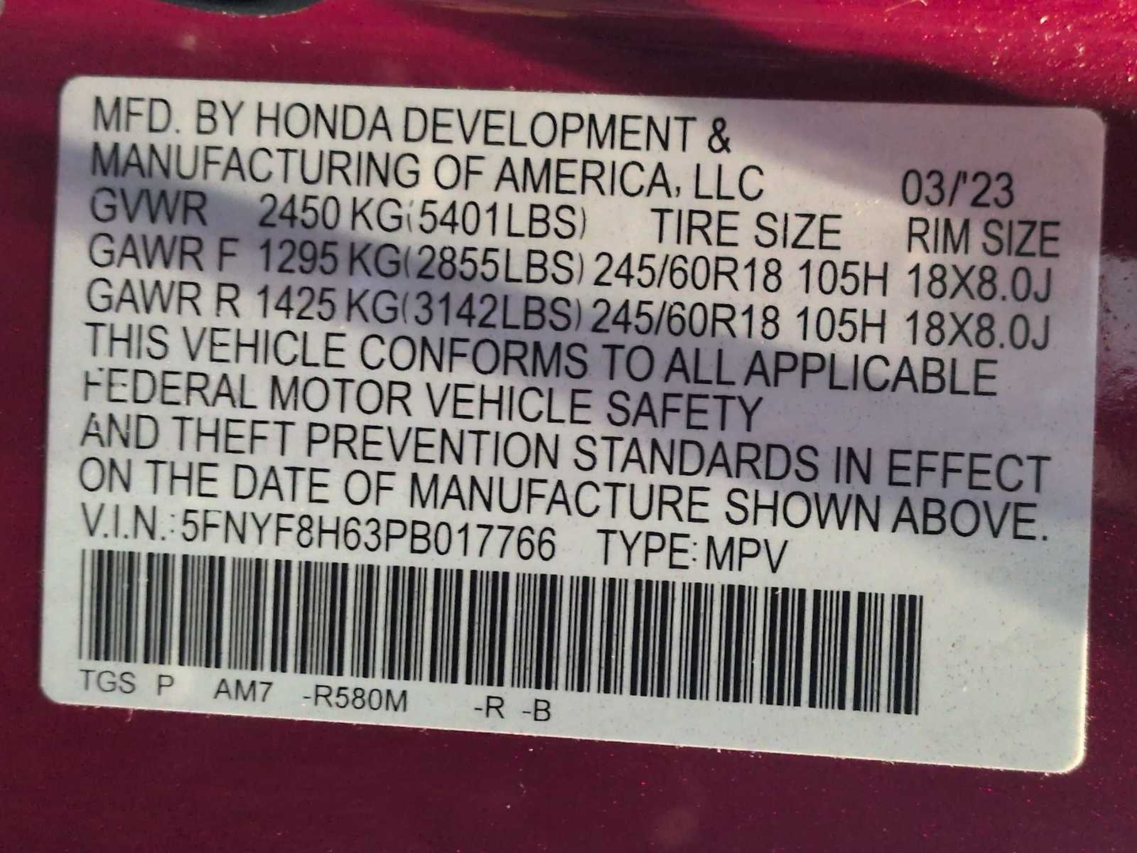 Thumbnail: 2023 Honda Passport - 35