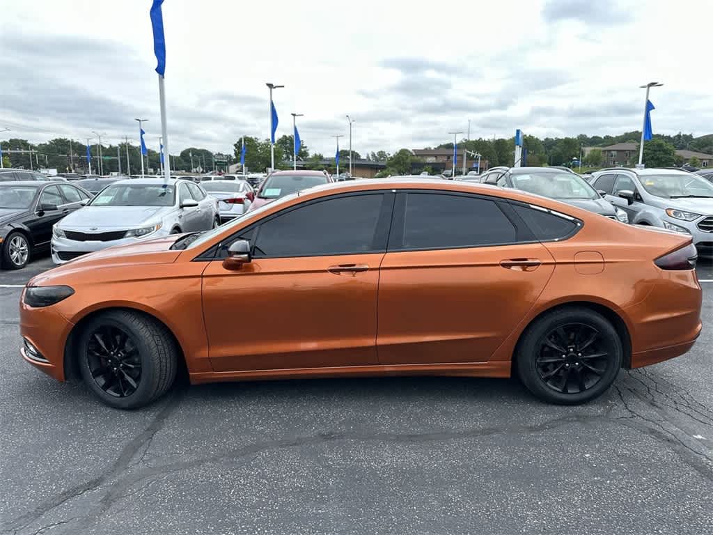 Used 2017 Ford Fusion SE with VIN 3FA6P0HD4HR271495 for sale in Waukesha, WI