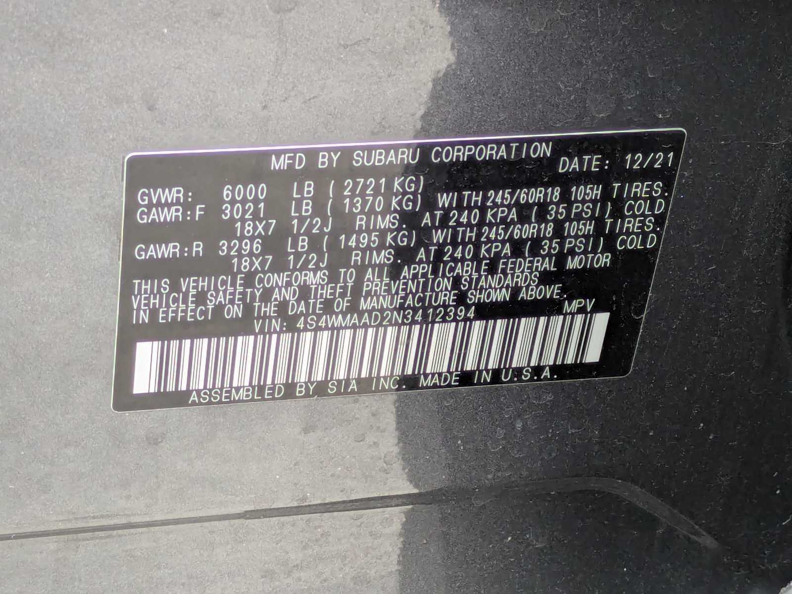 Thumbnail: 2022 Subaru Ascent - 32