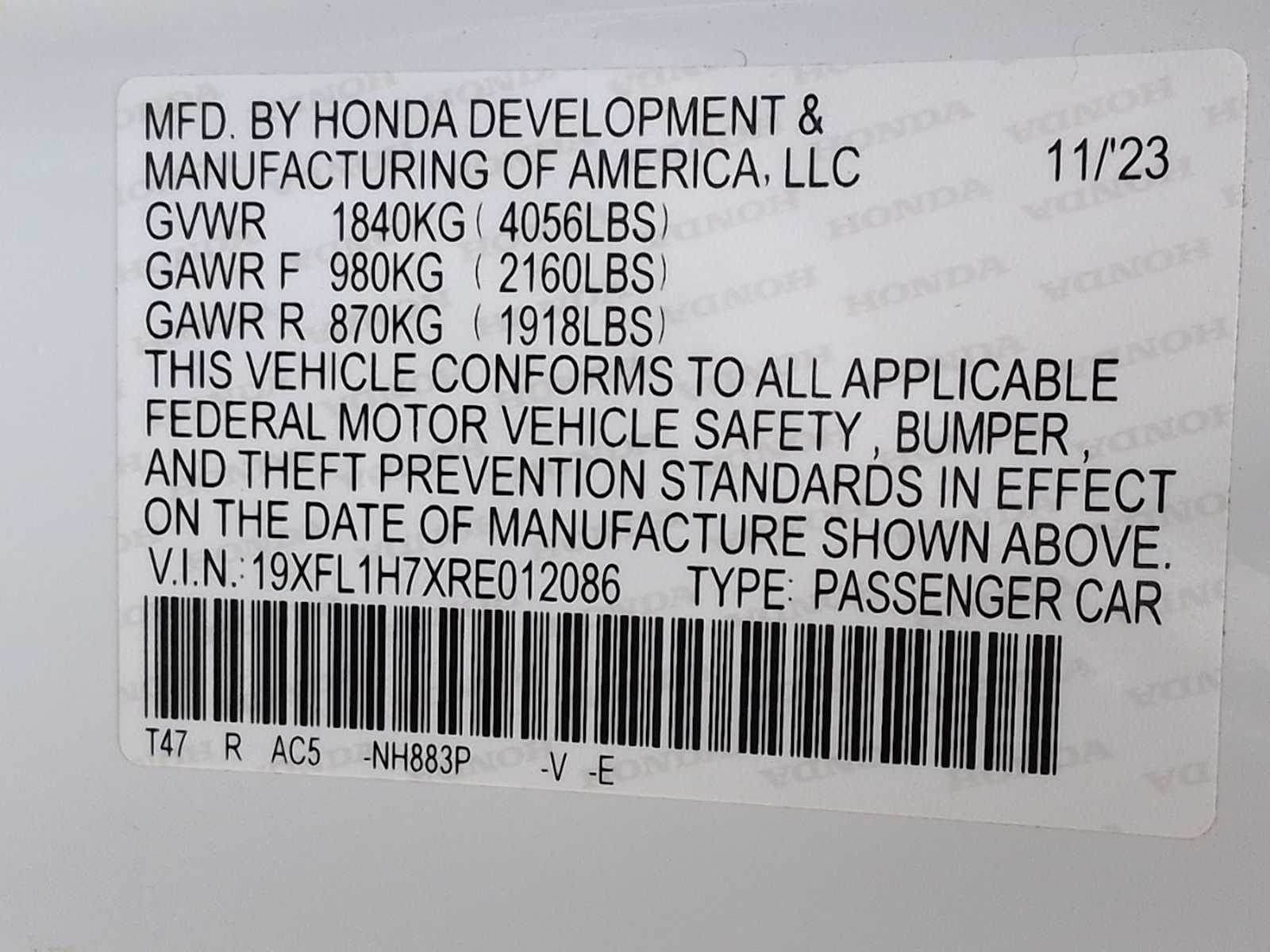 Thumbnail: 2024 Honda Civic - 32